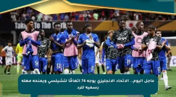 عاجل اليوم.. الاتحاد الإنجليزي يوجه 74 اتهامًا لتشيلسي ويمنحه مهلة رسمية للرد